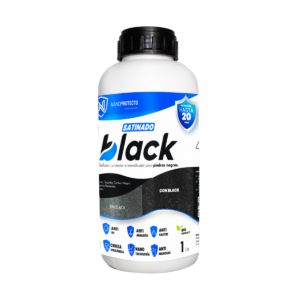 Black satinado 4 litros