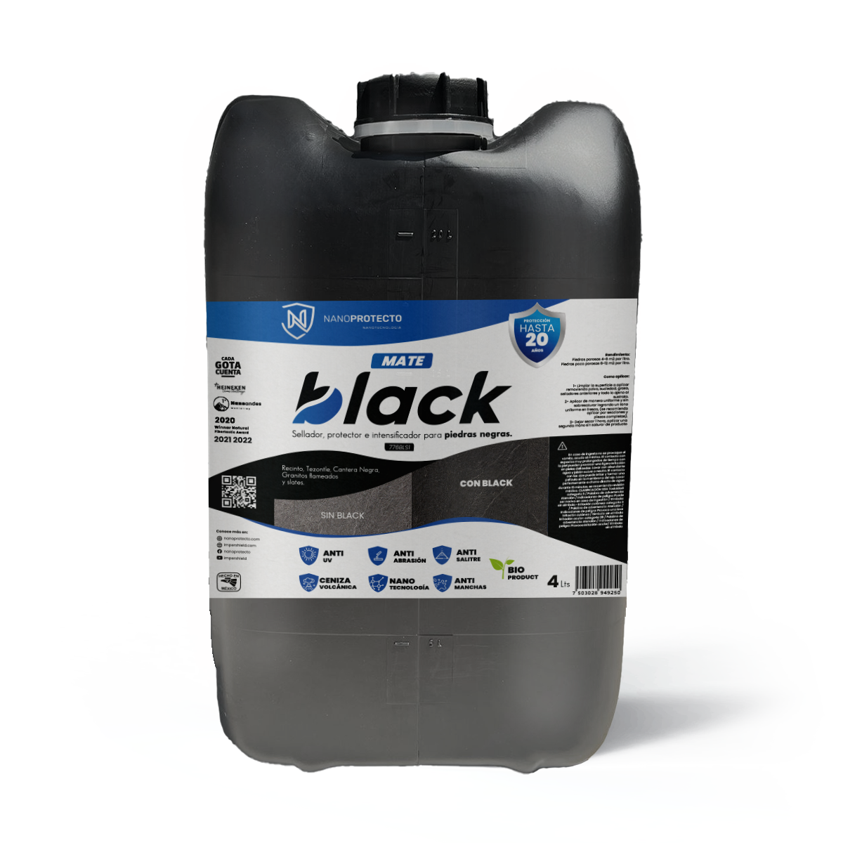 black mate 20 litros