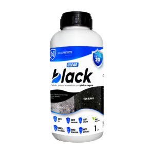 Clear black 1 litro