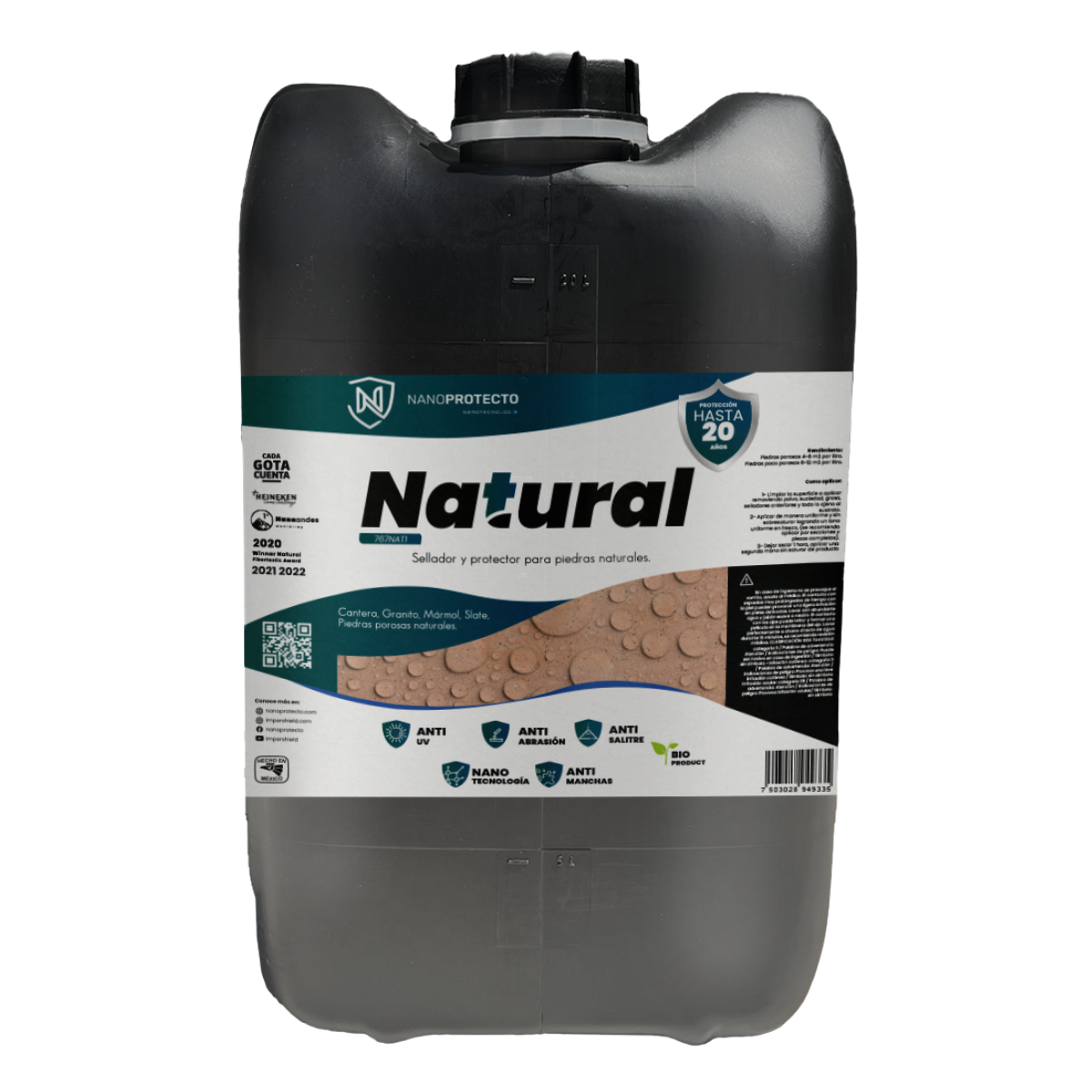 natural 20 litros