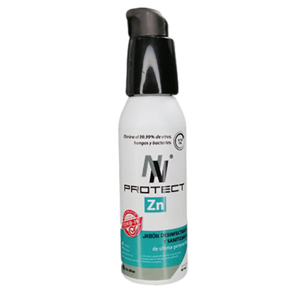 Jabón desinfectante sanitizante 60 ml nnprotect