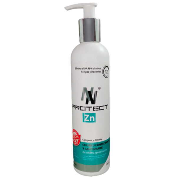 crema desinfectante 280 ml nnprotect