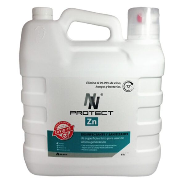 desinfectante sanitizante 9 lts nnprotect