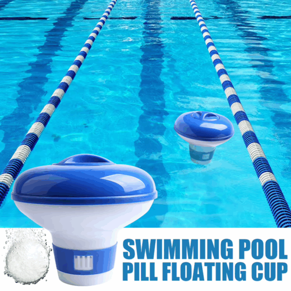 Dispensador flotante para albercas, tinas SPA - Imagen 3