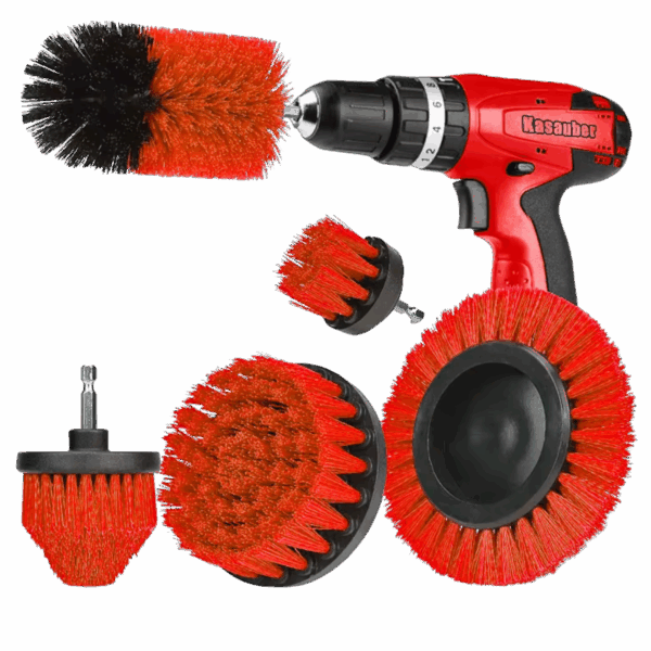 Kit de cepillos para detallado automotriz - Imagen 2