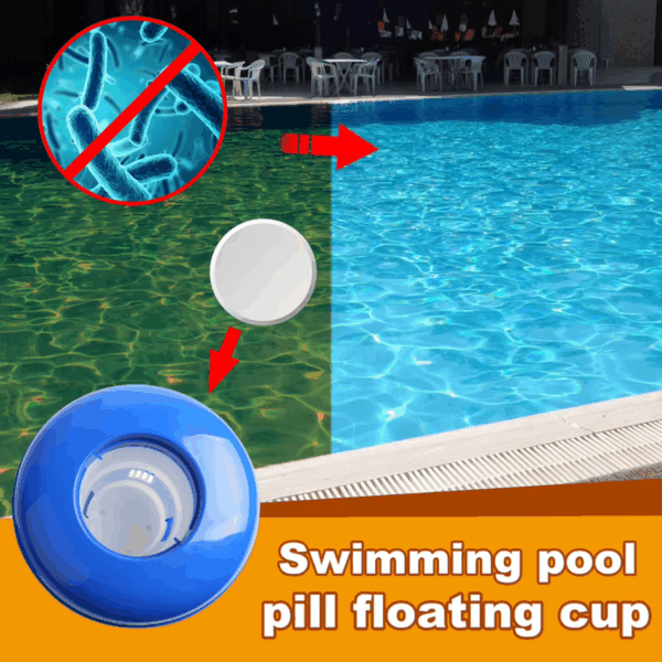 Dispensador flotante para albercas, tinas SPA - Imagen 4