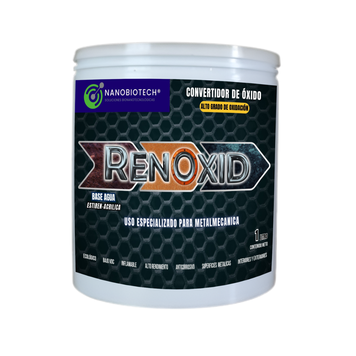 Renoxid convertidor de oxido