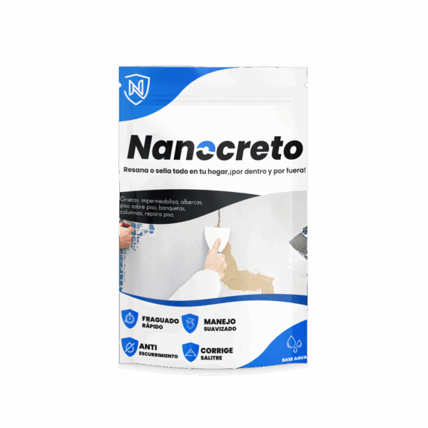 Nanocreto Sellador, Resanador Nanotecnológico