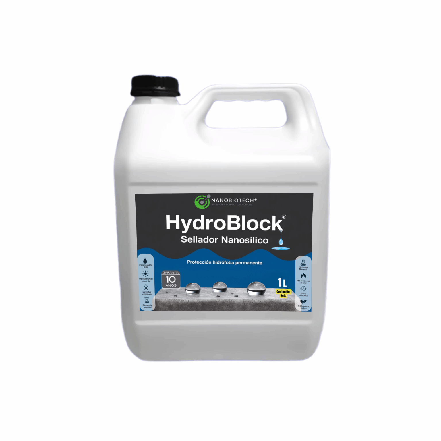 Impersellador HydroBlock Protección Hidrófoba - Nanobiotech®